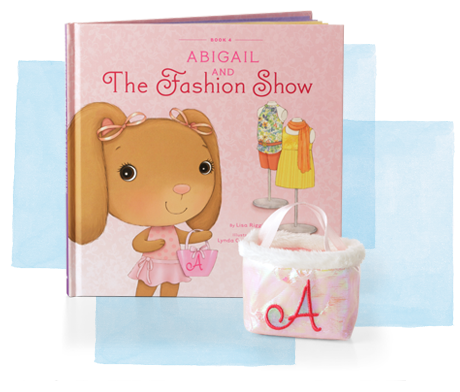 Abigail Interactive Story Buddy book with purse